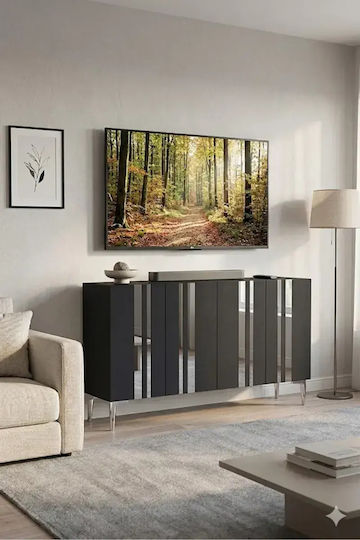 Буфет Дървен Кафяв 120x40x75см