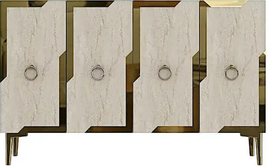 Bufet Din Lemn Ste-021535-V43095 Maro 120x40x75cm