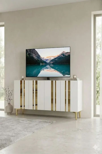 Wooden Sideboard Brown 120x40x75cm