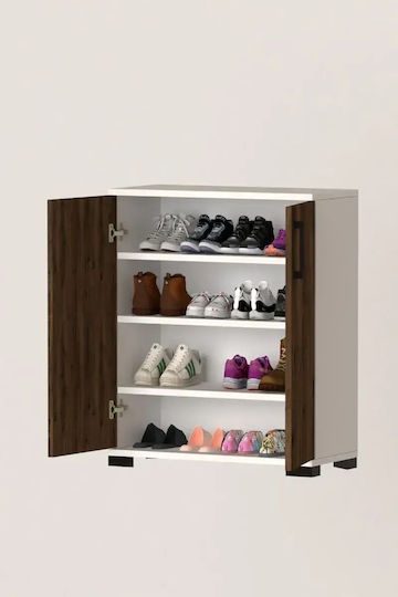 Wooden Sideboard Brown 72x32x79cm