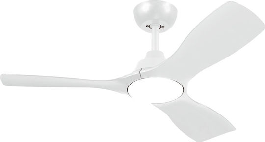 Philips Olas Deckenventilator Mit Leuchte Beiges / Weißes