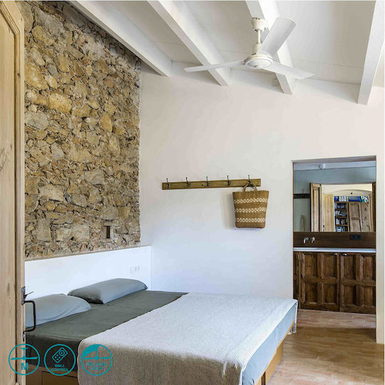 Faro Barcelona Eco Indus M Ανεμιστήρας Οροφής 120cm Λευκός