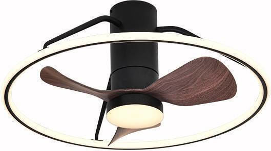 Sun Light Haut Closed Type (Ceiling Light) 66cm With Light Brown / Black
