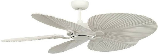 Lucci Air Bali DC Ανεμιστήρας Οροφής 132cm με Φως Antique White