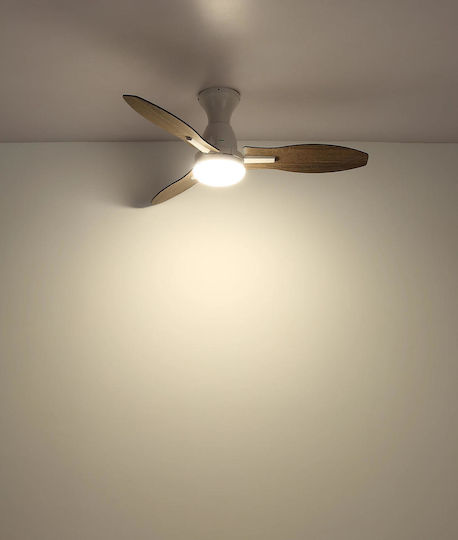 Globo Lighting Ανεμιστήρας Οροφής 107cm με Φως