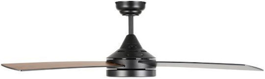 Eglo Trinidad Deckenventilator 122cm mit Leuchte Schwarz
