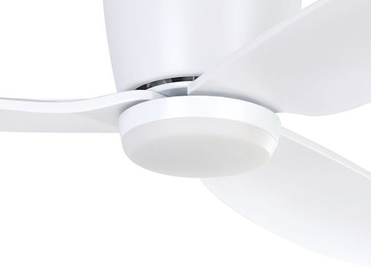 Eglo Bavaro Deckenventilator 112cm mit Leuchte Weiß