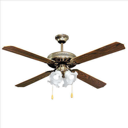 Lineme Deco Deckenventilator 132cm mit Leuchte Bronze / Braun