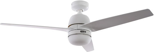 Hunter Seawave Ceiling Fan 132cm With Light Fresh White