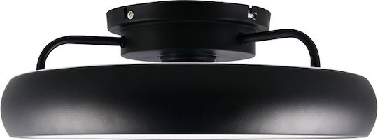 Trio Lighting Muonio Closed Type (Ceiling Light) 40cm with Light Black
