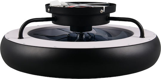 Trio Lighting Muonio Closed Type (Ceiling Light) 40cm with Light Black