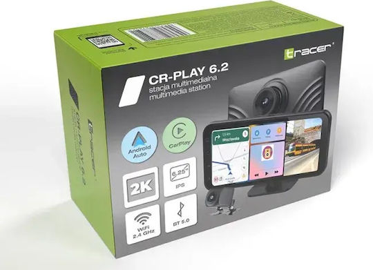 Tracer 6.2 Zoll Touchscreen Multimedia für Dashboard Auto mit Apple CarPlay Android Auto Bluetooth