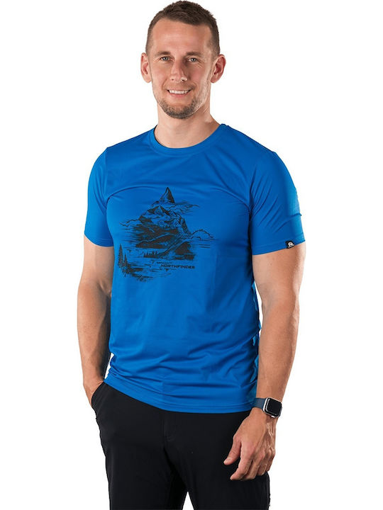 Tricou sport albastru