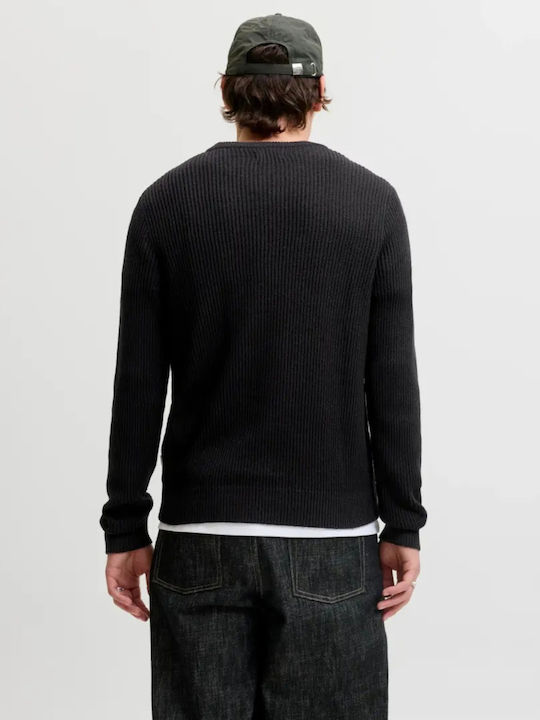Crew Neck Πουλόβερ Μακρυμάνικο Black