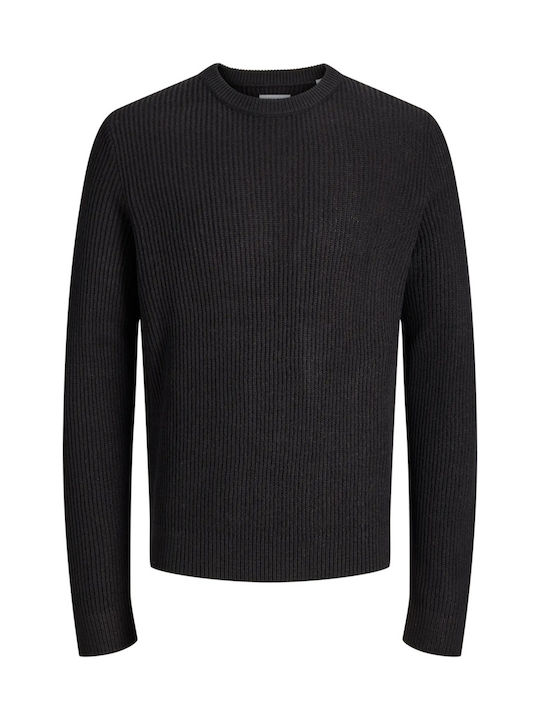 Crew Neck Πουλόβερ Μακρυμάνικο Black