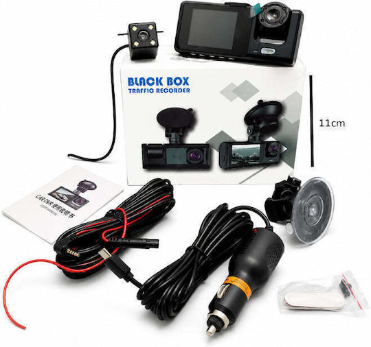 Car DVR Camera Set 1080P with 2" Screen & Rear Camera