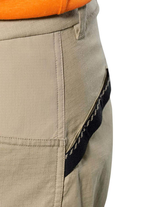 Salewa Agner Hemp Ripstop Men's Long Beige Climbing Trousers
