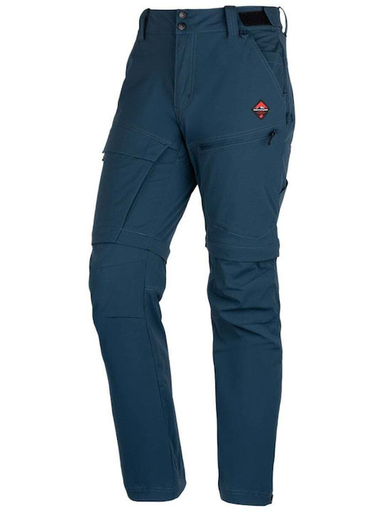 Northfinder Bartol Herren Lang Bergsteigerhosen Blau