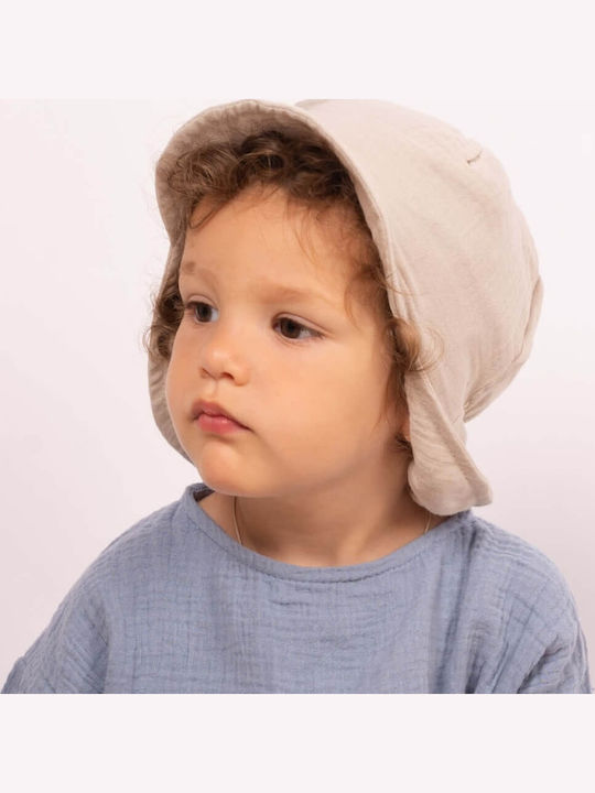 Kidizi Kinderhut Stoff Beige Kidizi Kinderhut Stoff Beige