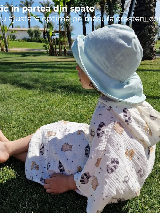 Kidizi Palarie Copii Din Tesatura Cu Protectie Solara Verde