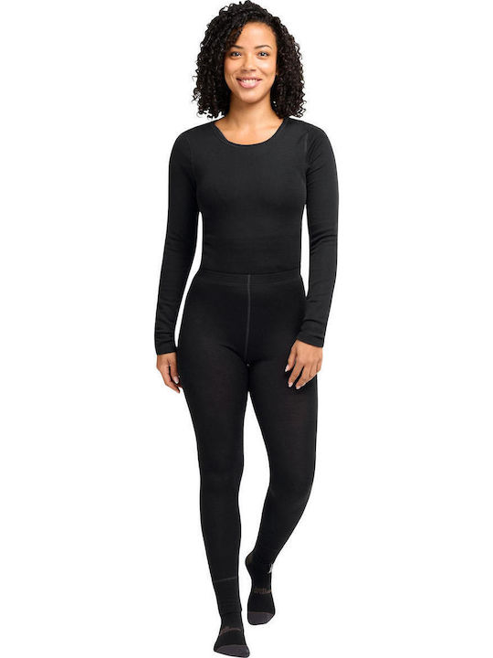 Jack Wolfskin Women's Thermal Pants Black