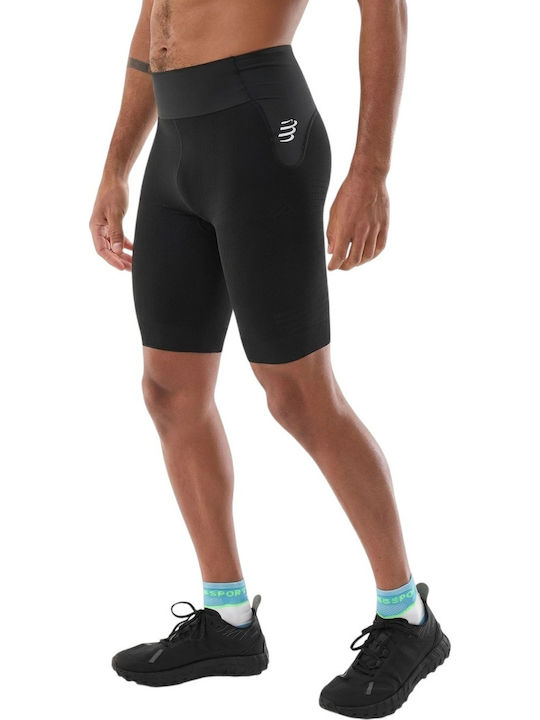 Compressport Șort Termic Pentru Bărbați Compression Negru