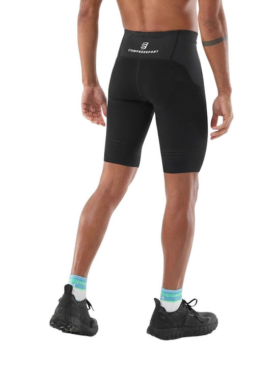 Compressport Șort Termic Pentru Bărbați Compression Negru