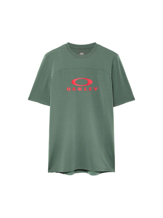 Oakley Männer Kurze Ärmel Fahrradtrikot Grün