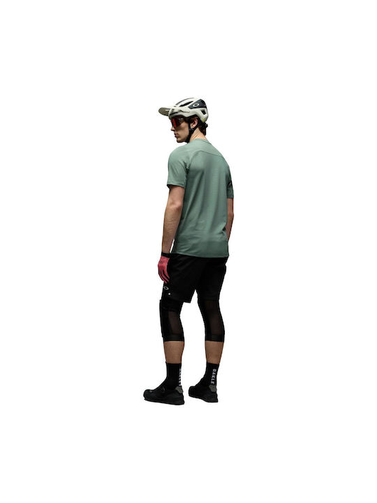 Oakley Men's Short Sleeve Green Cycling Jersey
