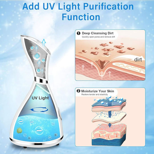 Electric Facial Steamer Spa Device Home Skin Care