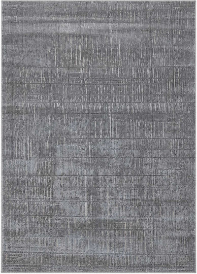 Rectangular Grey Rug 200x280cm