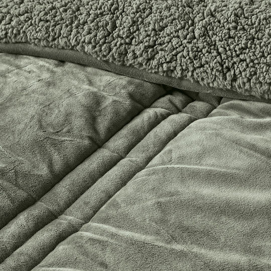 Kentia Комбинирано одеяло Сет Персон и половина 180x240 cm Notturno Зелен Kentia Комбинирано одеяло Сет Персон и половина 180x240 cm Notturno Зелен