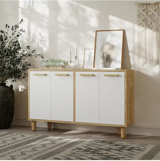 SteweHome Konsolentisch Holz Braun M120xB30xH73cm