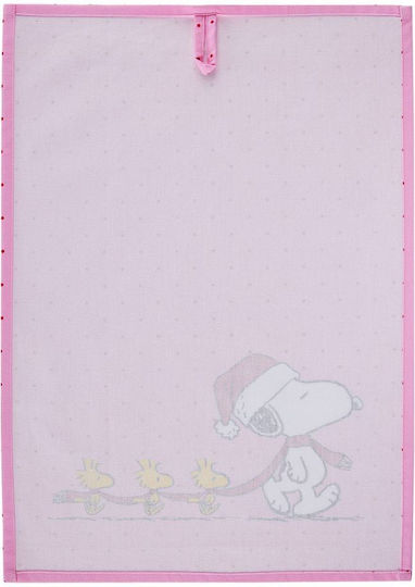 Butlers Kitchen Towel by 100% Cotton in Pink Colour 54x38cm