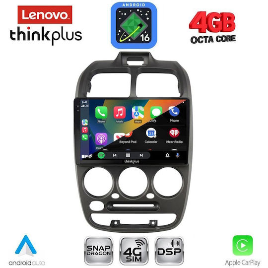 Lenovo Lenovo Auto-Audiosystem für Hyundai Accent 1999-2004 mit Touchscreen 9" Bluetooth USB WiFi GPS Apple CarPlay Android Auto