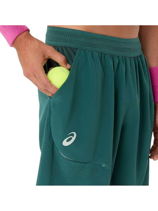 Bermudă sport pentru bărbați verde