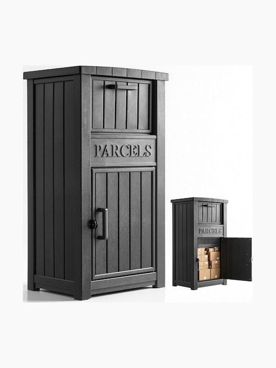 Vevor Cutie Poștală Pentru Exterior Din Plastic Negru