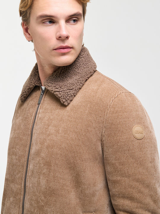 Bomber Beige Herren Jacken