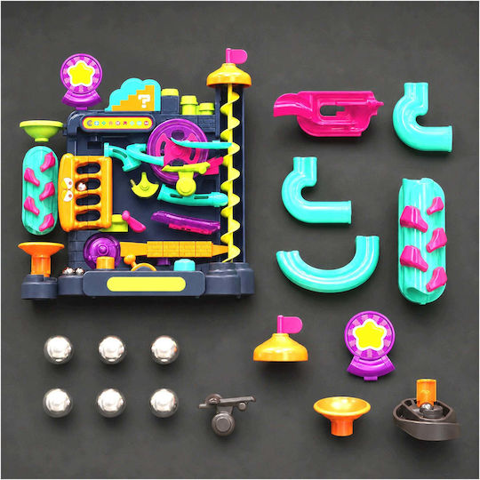 Construction Toy Plastic Manual Dexterity Track – Multicolored Adventure Marble Run for Children 3+ Years