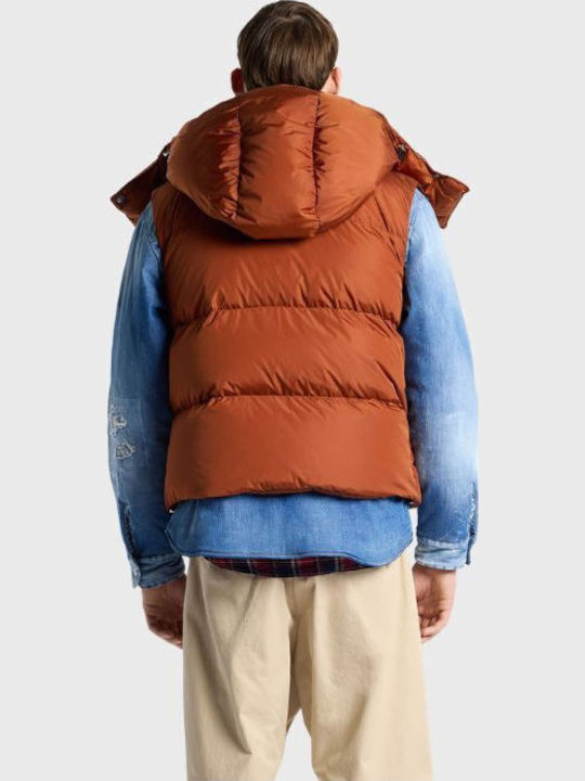 Sleeveless Jacket Orange