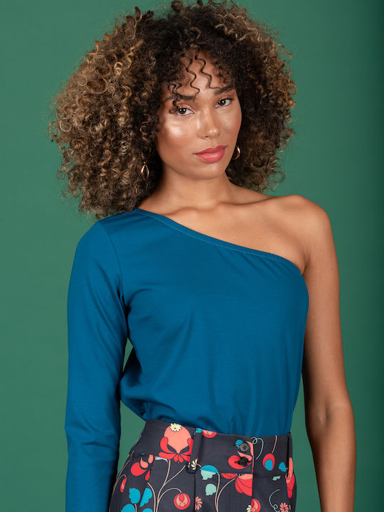 Women's Blouse Peacock