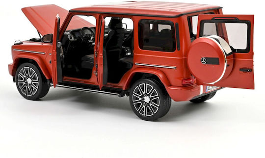 Model Mașină Mercedes-Benz G-Class 2024 Portocaliu Cupru Scara 1:18 Norev