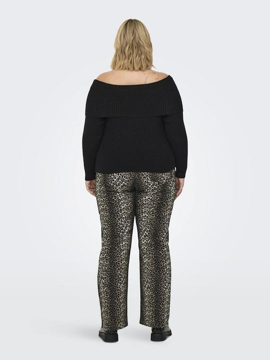 Women's Long Sleeve Black Sweater