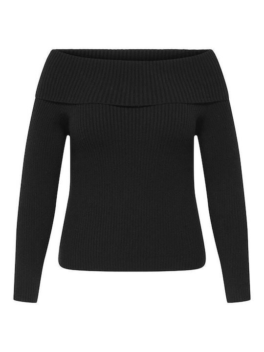 Women's Long Sleeve Black Sweater