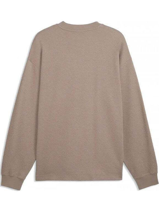 PUMA Ess Elevated Sweatshirt Beige