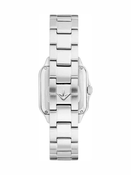 Men's Automatic Watch with Silver Stainless Steel Bracelet