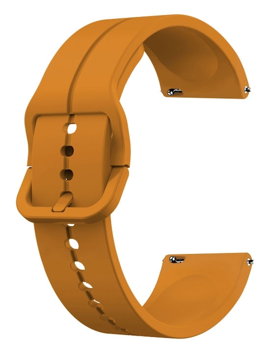 Rubber Strap Yellow 42mm