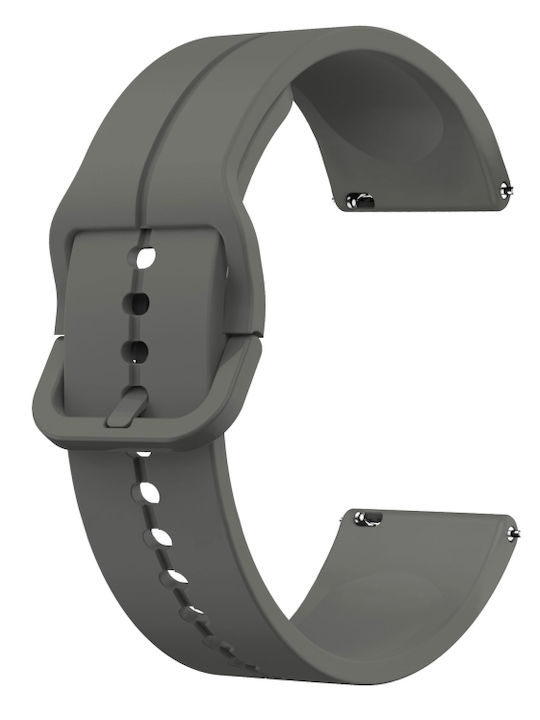 Rubber Strap Grey 43mm