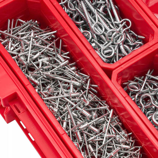 Qbrick Werkzeugkoffer-Organisatoren Rote