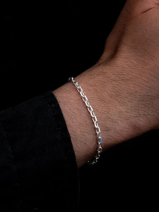 SteweHome Männer Silber Kette Hand